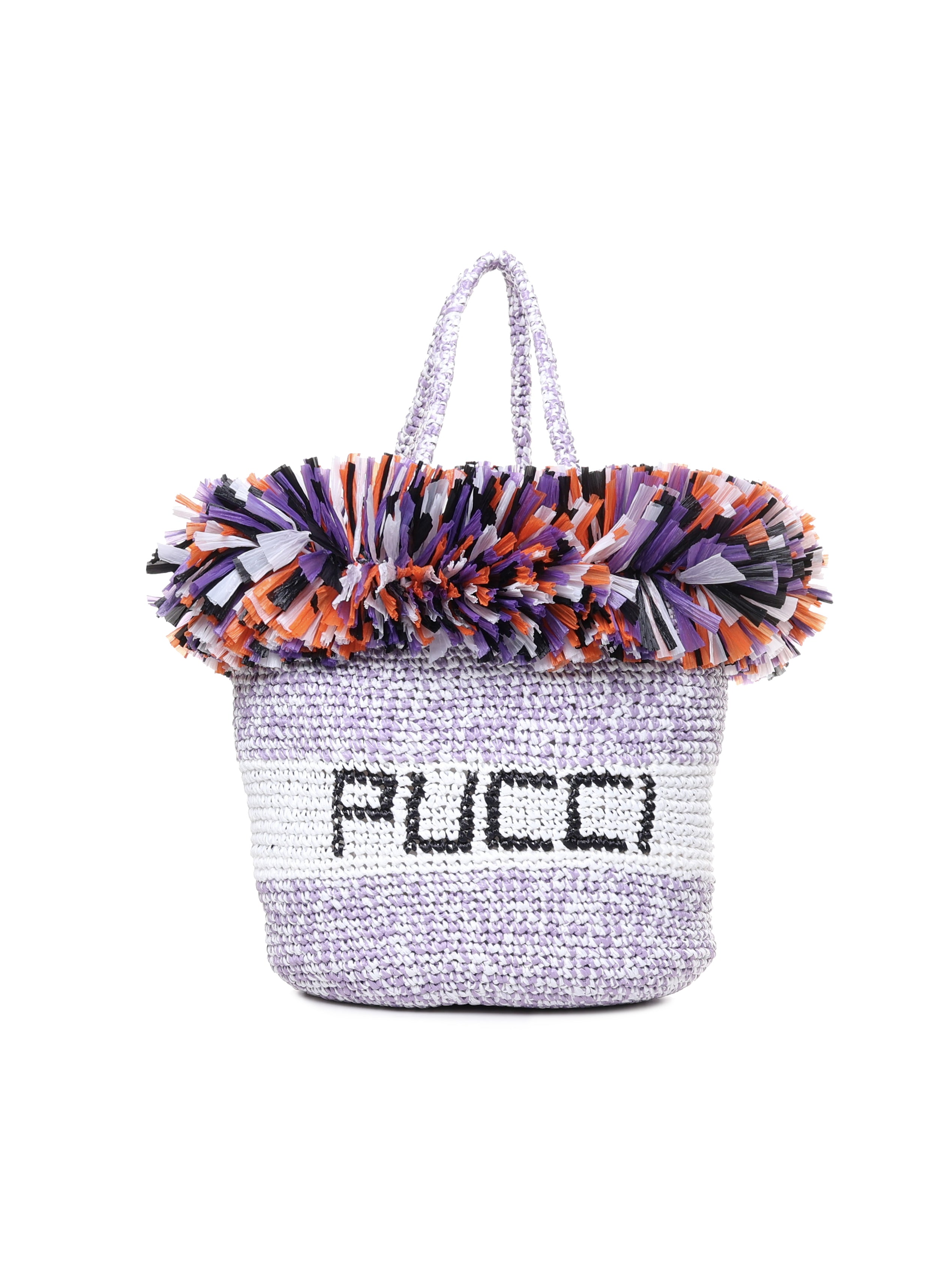 Pucci Bags Bianco/lilla/nero Viscose