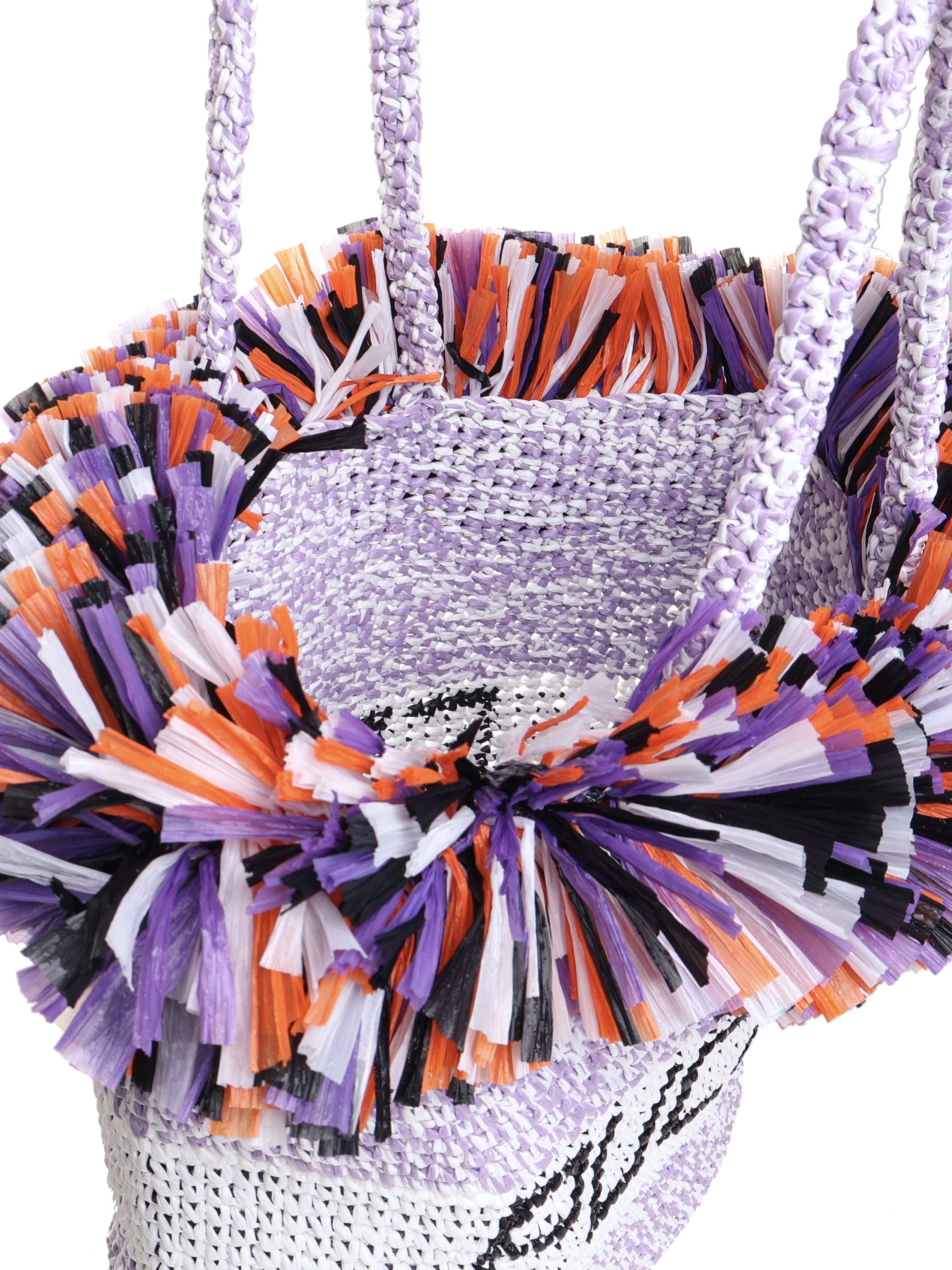 Pucci Bags Bianco/lilla/nero Viscose