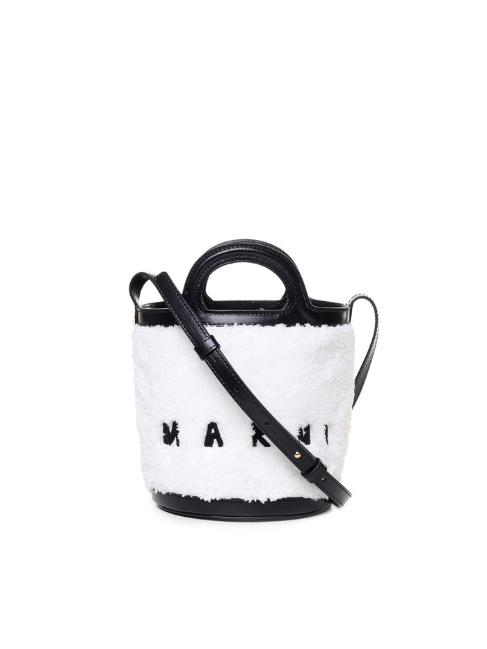 Marni Bags Black, White Cotton Cowskin