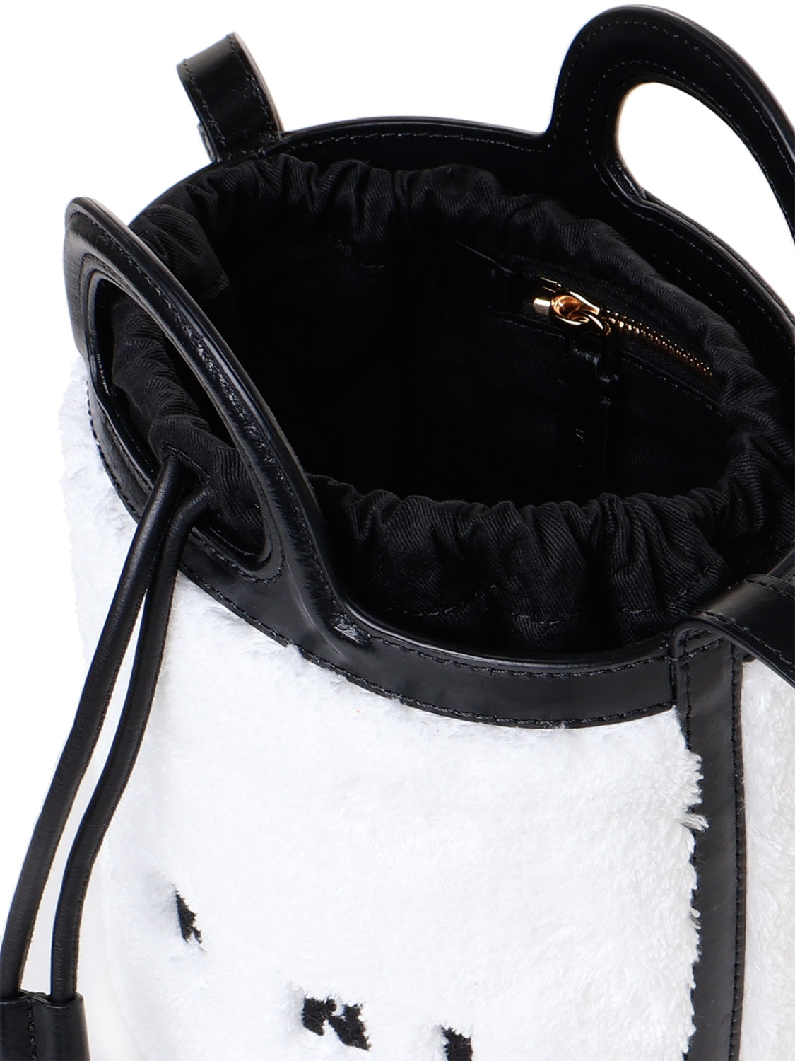 Marni Bags Black, White Cotton Cowskin