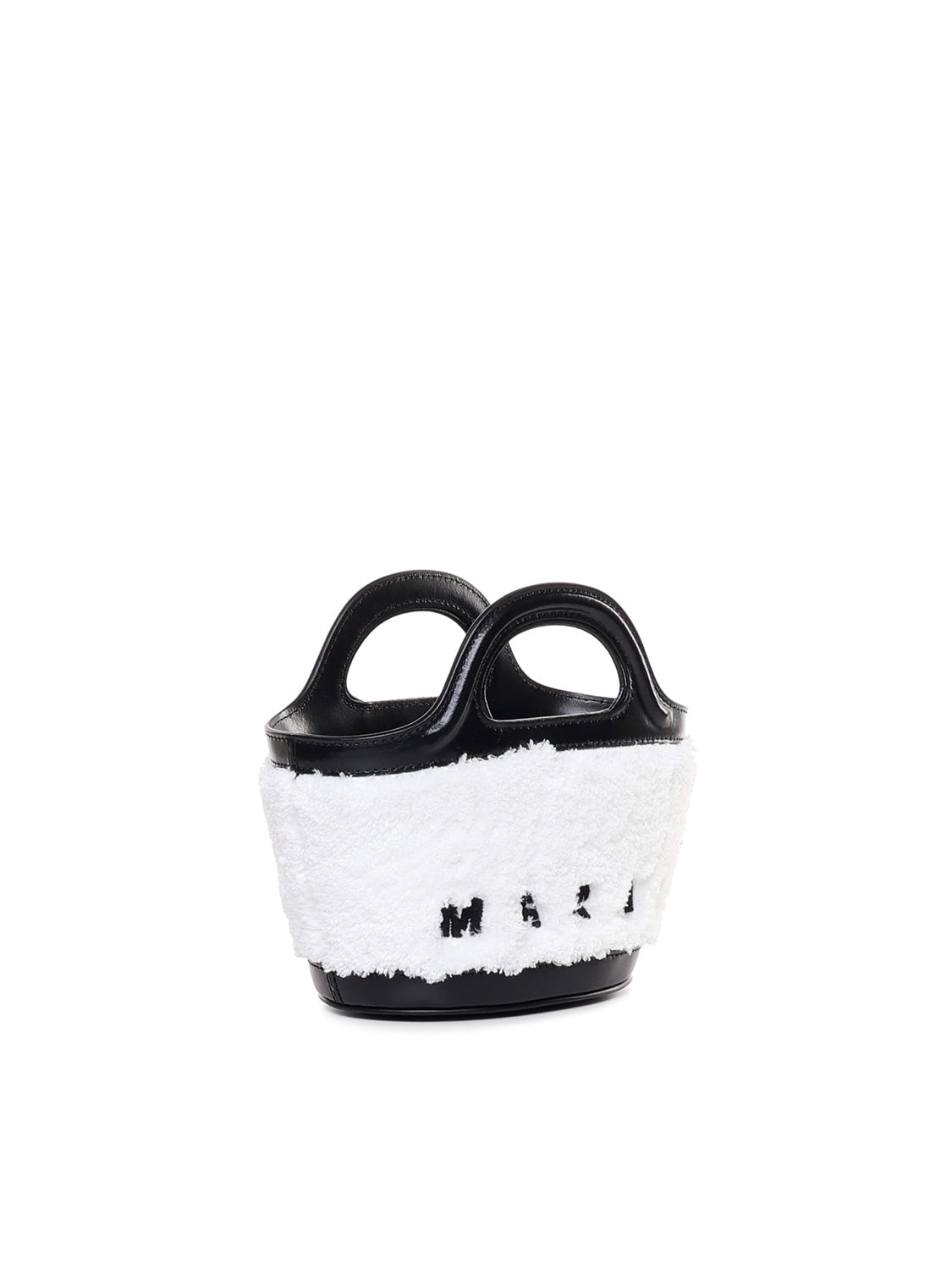 Marni Bags White, Black Calfskin Cotton