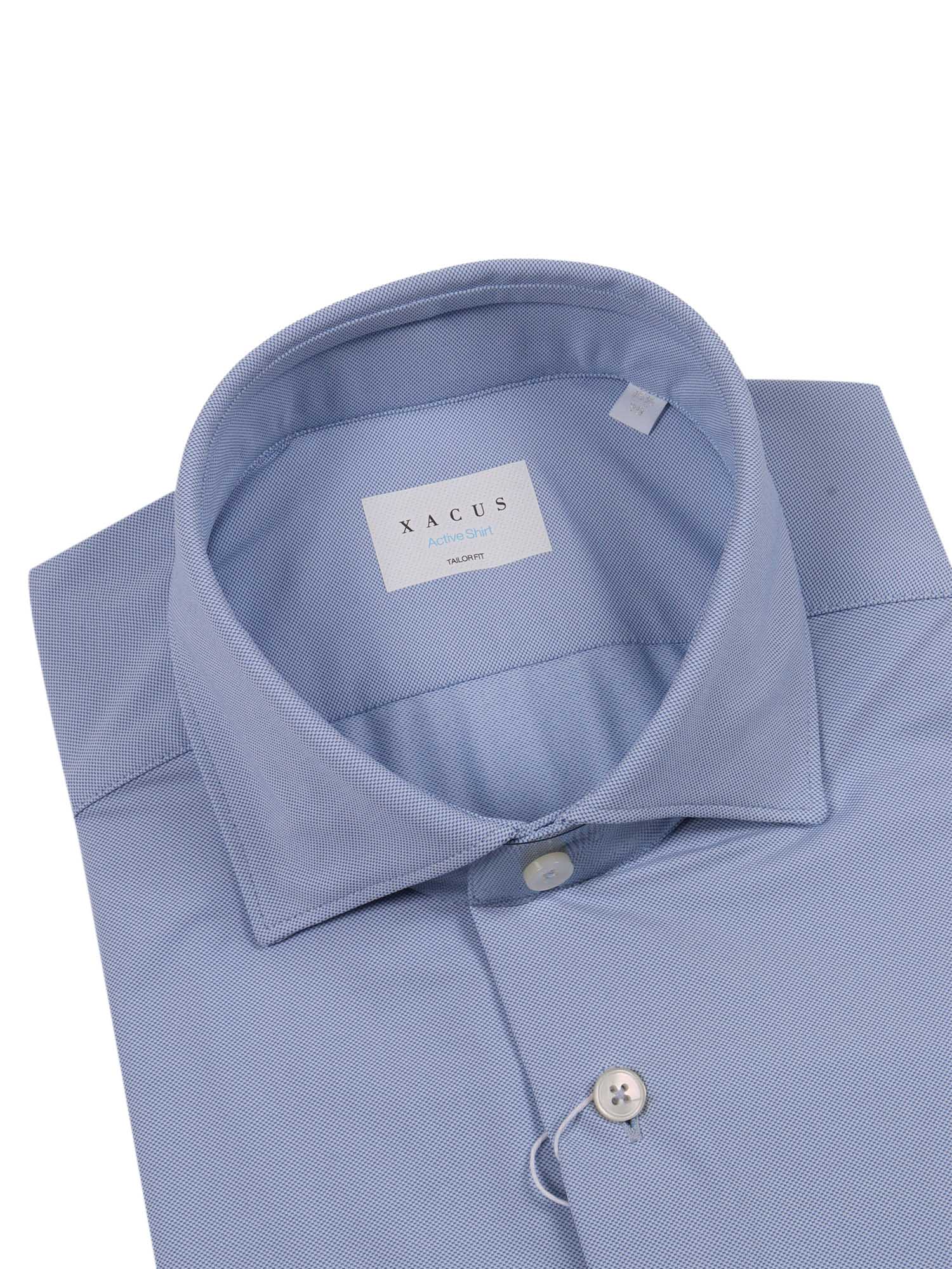 Shirt Light Blue Polyamide Elastane
