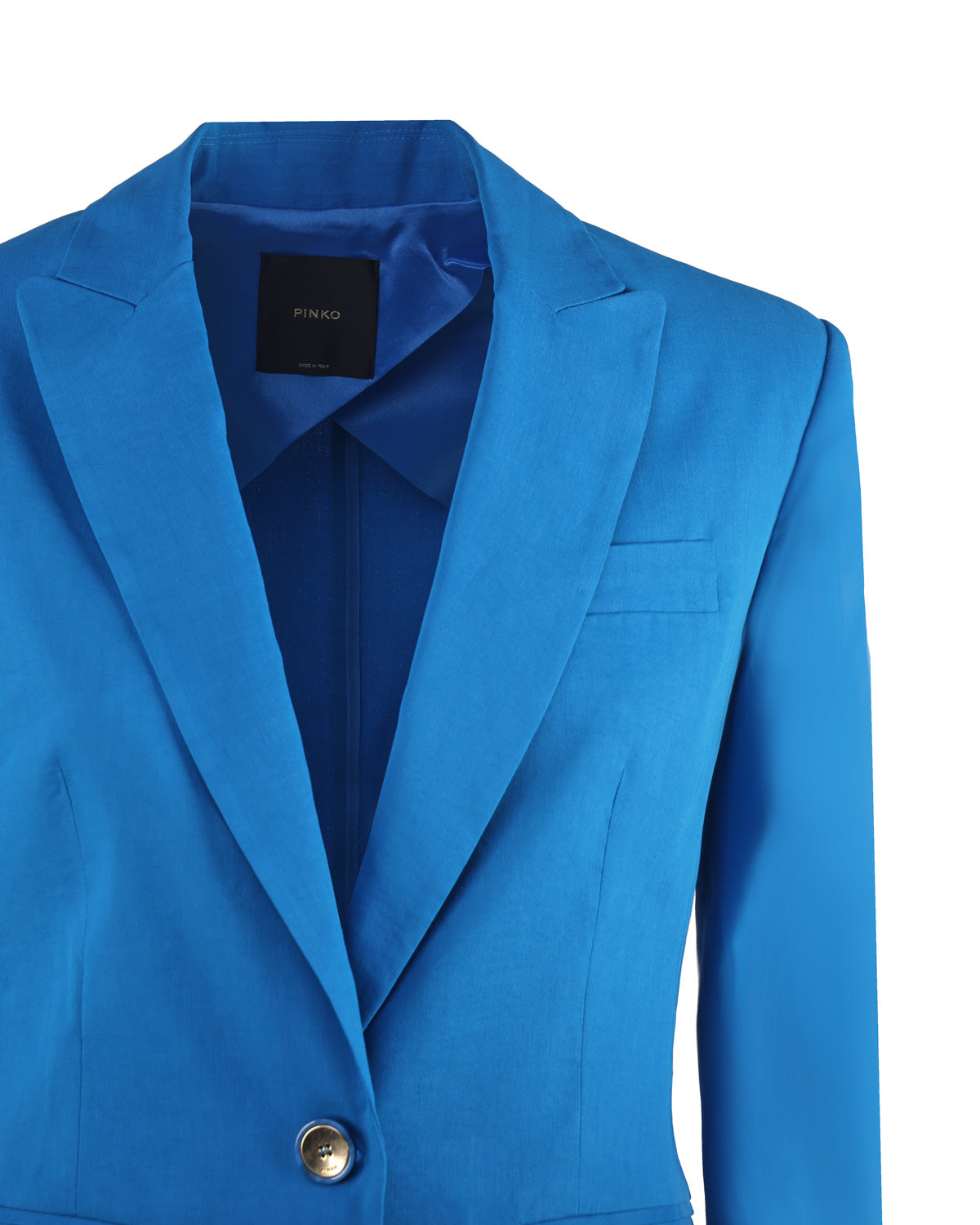 Pinko Jackets Blue Linen