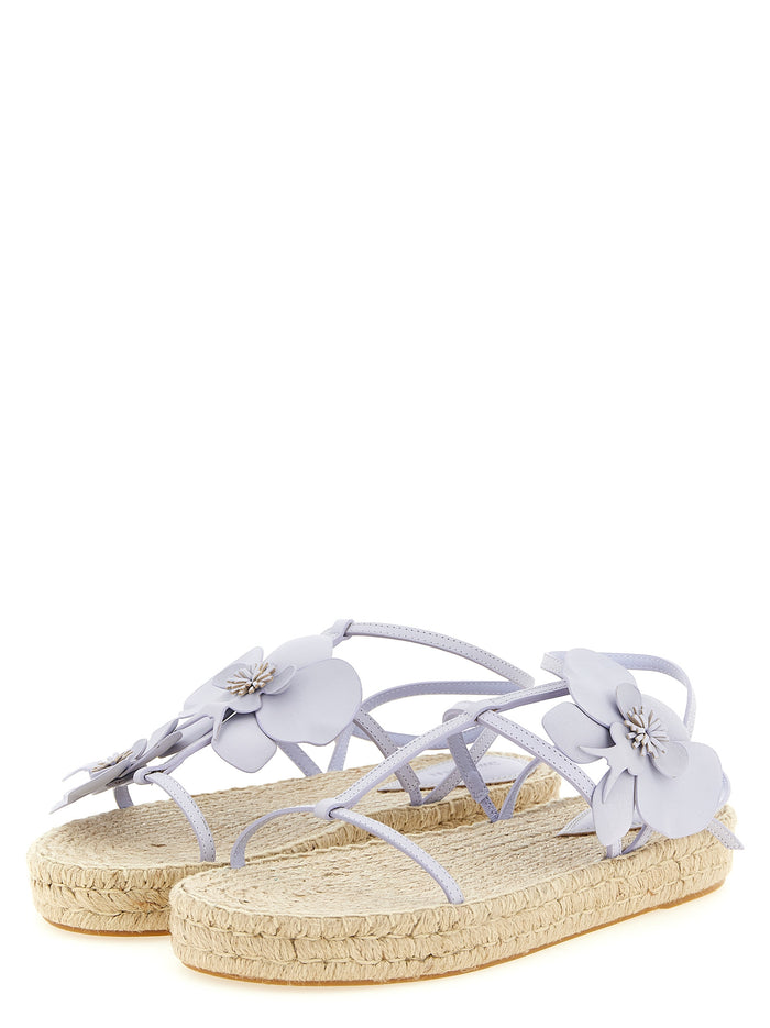 Orchid sandals Purple Cow Leather (bos Taurus)
