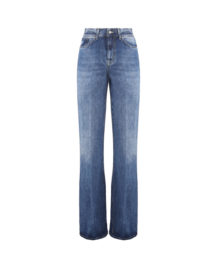 Dondup Jeans Blue Cotton