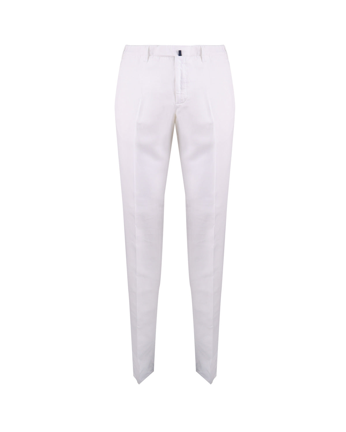 Incotex Trousers White Linen
