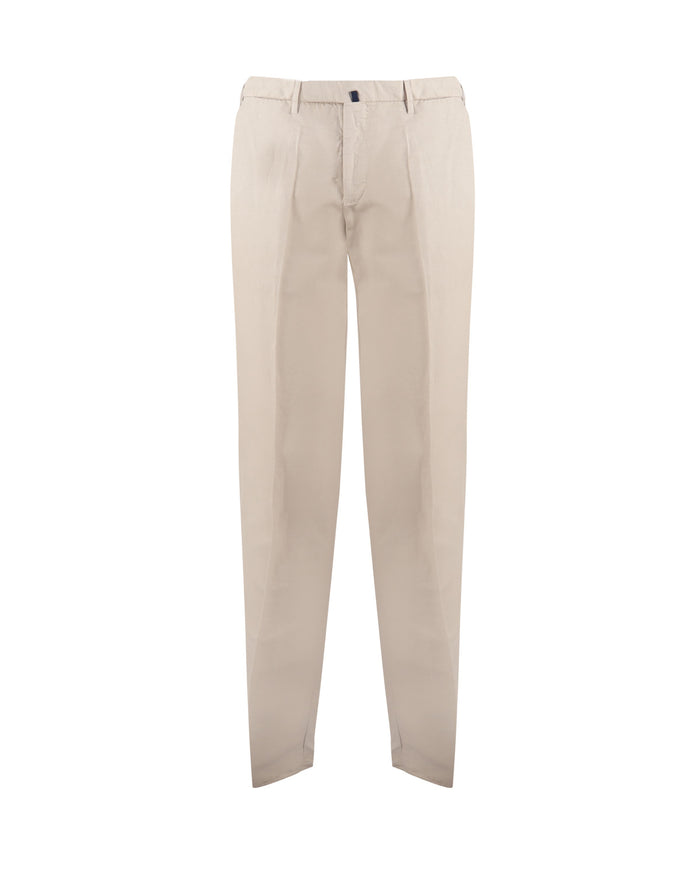 Incotex Trousers Beige Linen