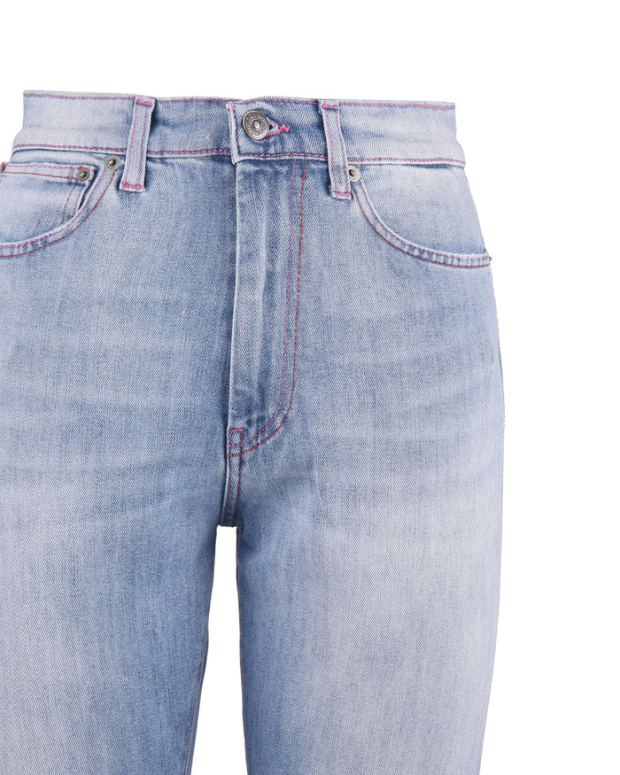 Dondup Jeans Blue Cotton