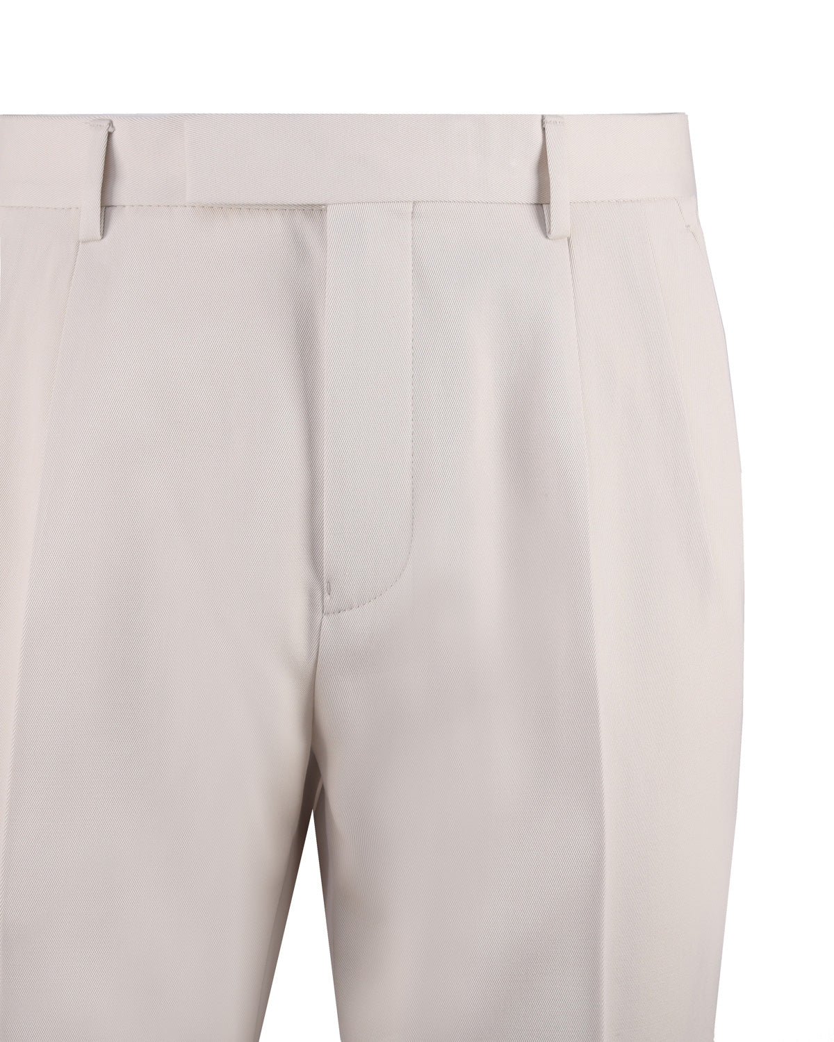 Zegna Trousers Beige Cotton