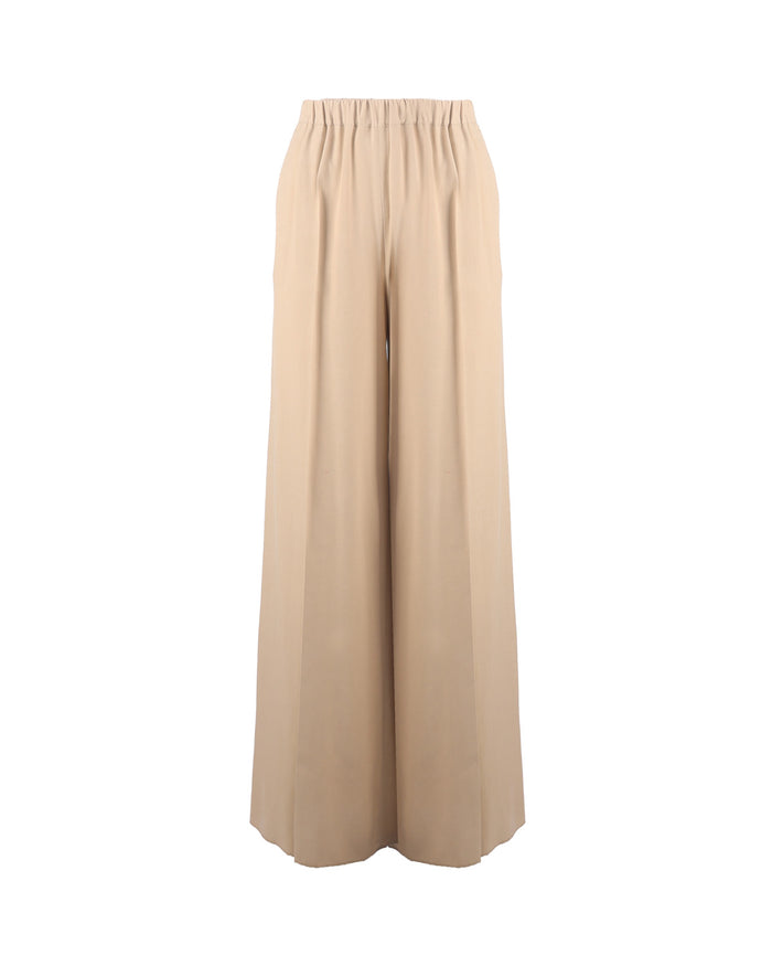Max Mara Rtw Beige Silk