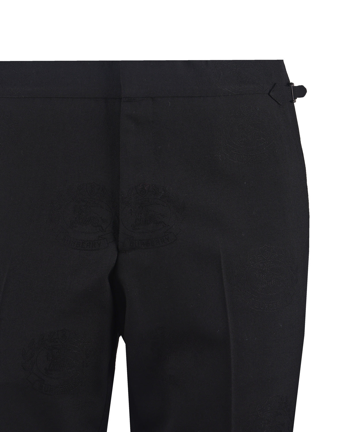 Burberry Rtw Black Ip Pattern Wool