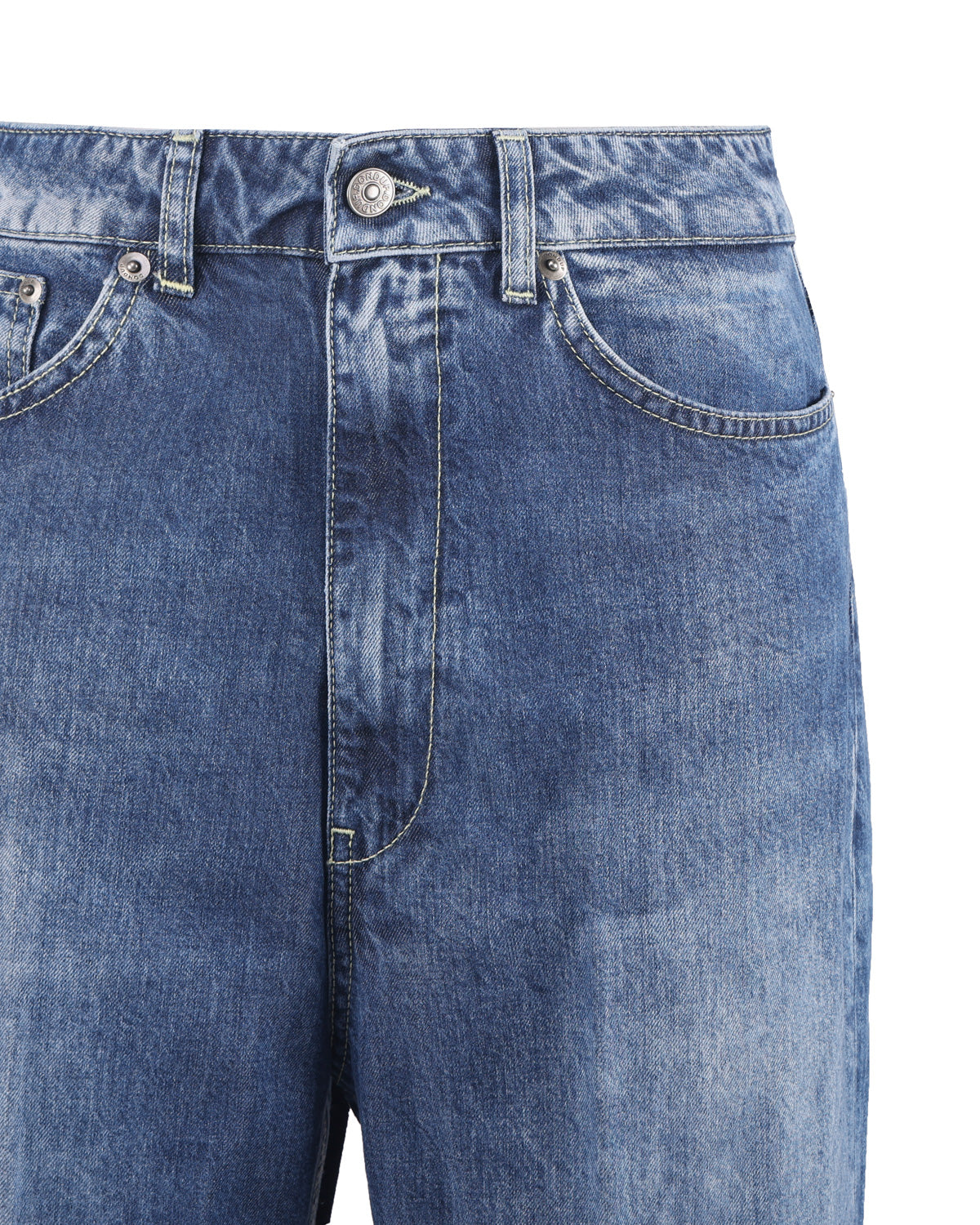Dondup Jeans Blue Cotton