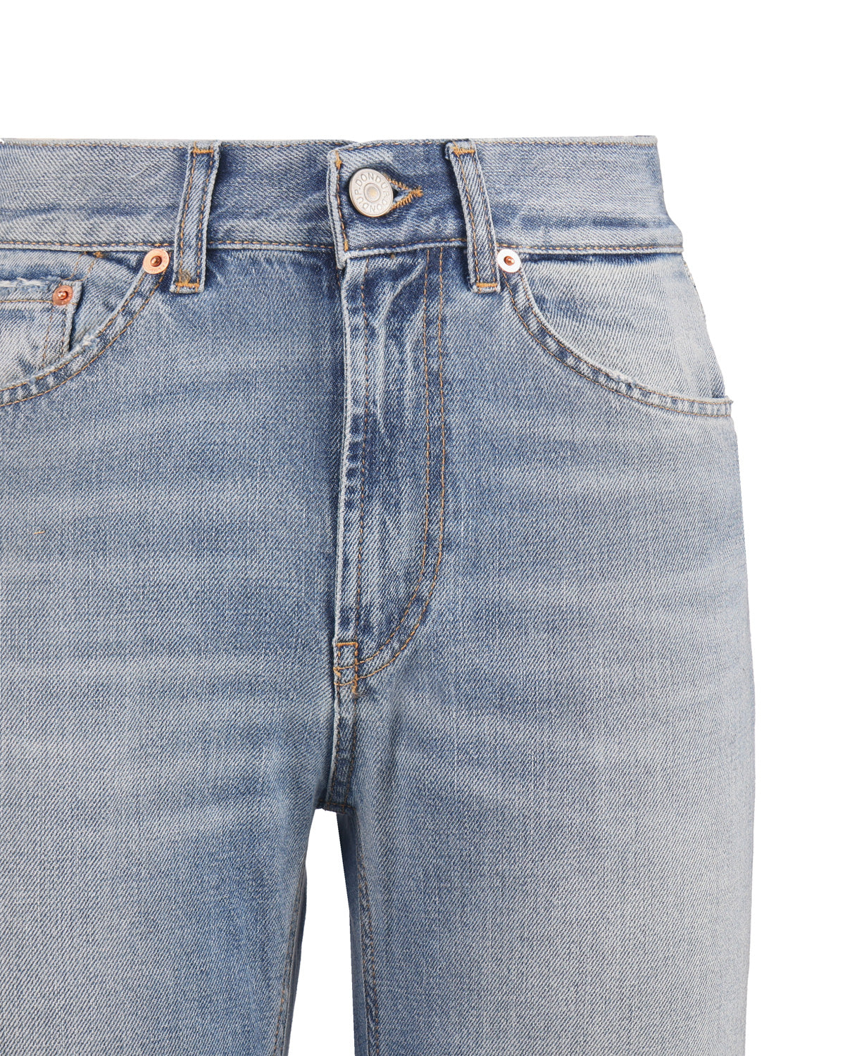 Dondup Jeans Blue Cotton