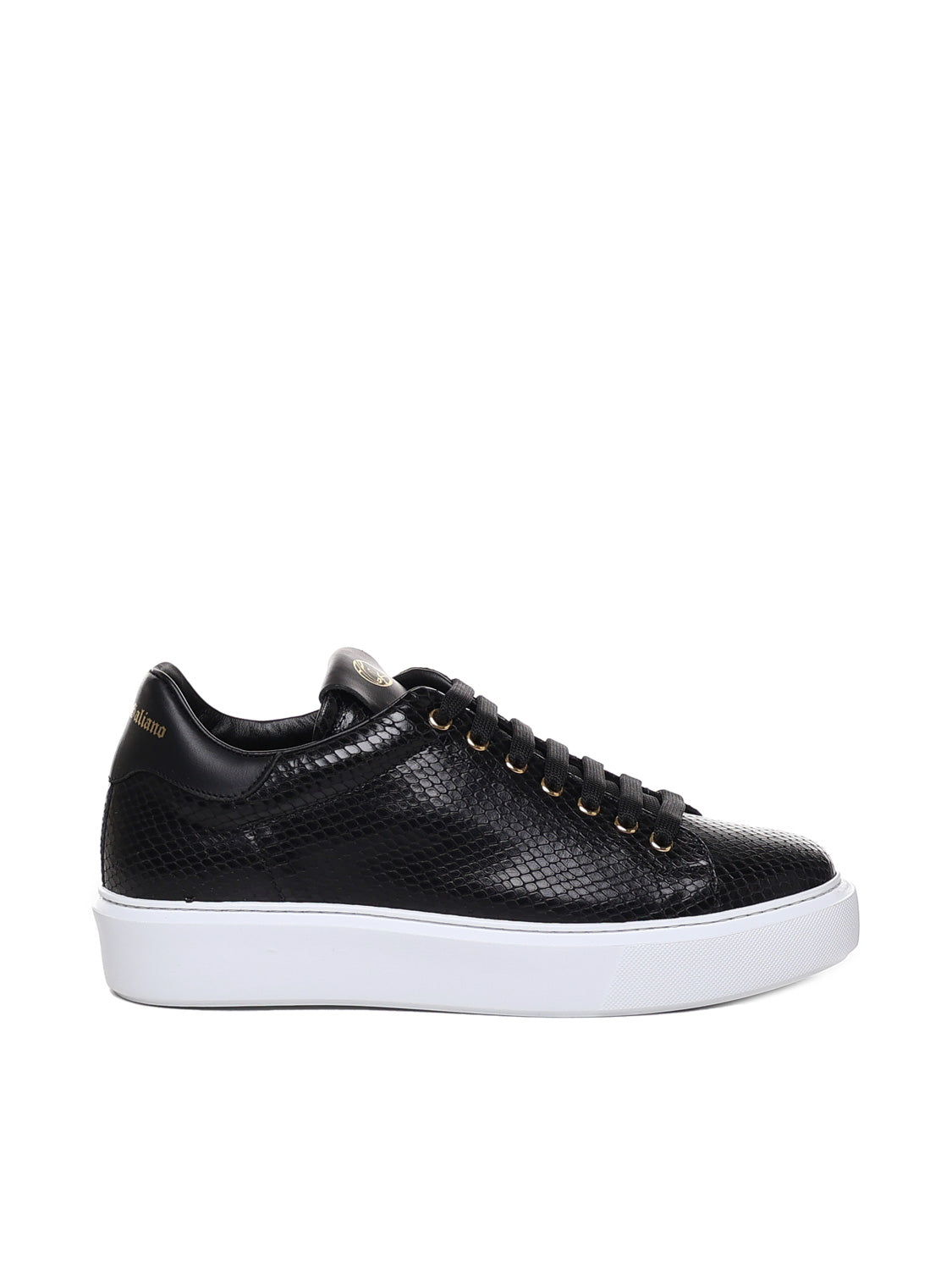 Giuliano Galiano Sneakers Black Calfskin