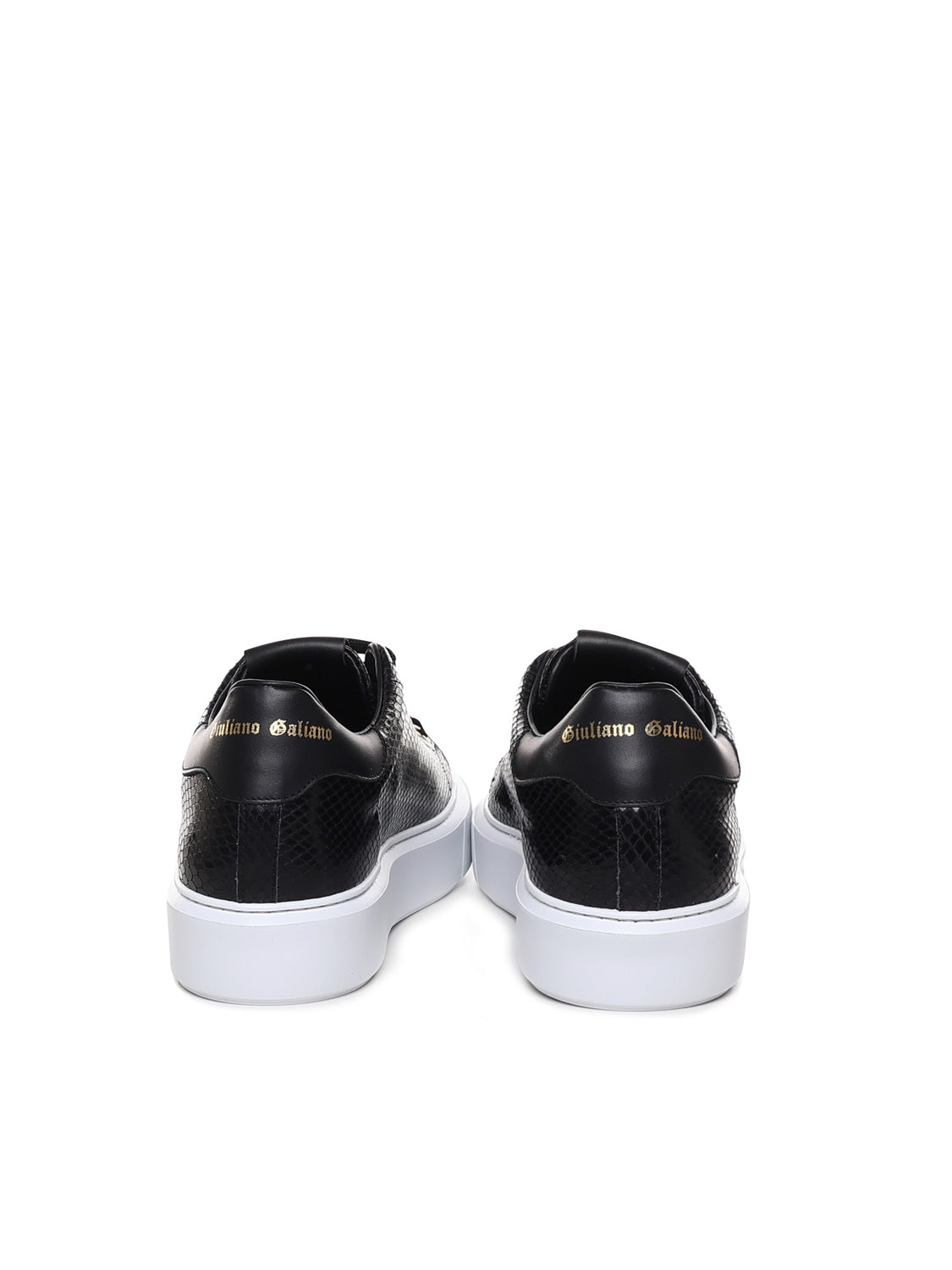 Giuliano Galiano Sneakers Black Calfskin