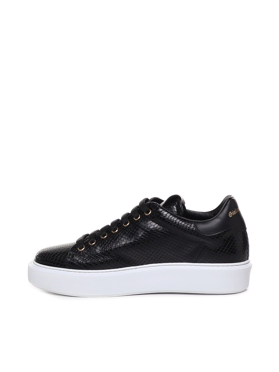 Giuliano Galiano Sneakers Black Calfskin