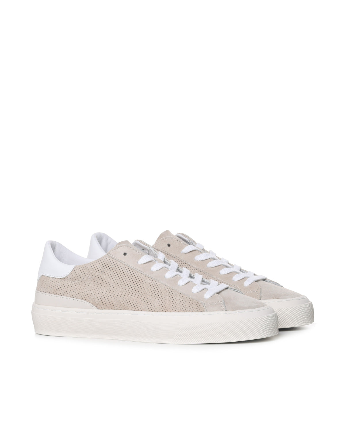 D.a.t.e. Sneakers Powder Beige Suede