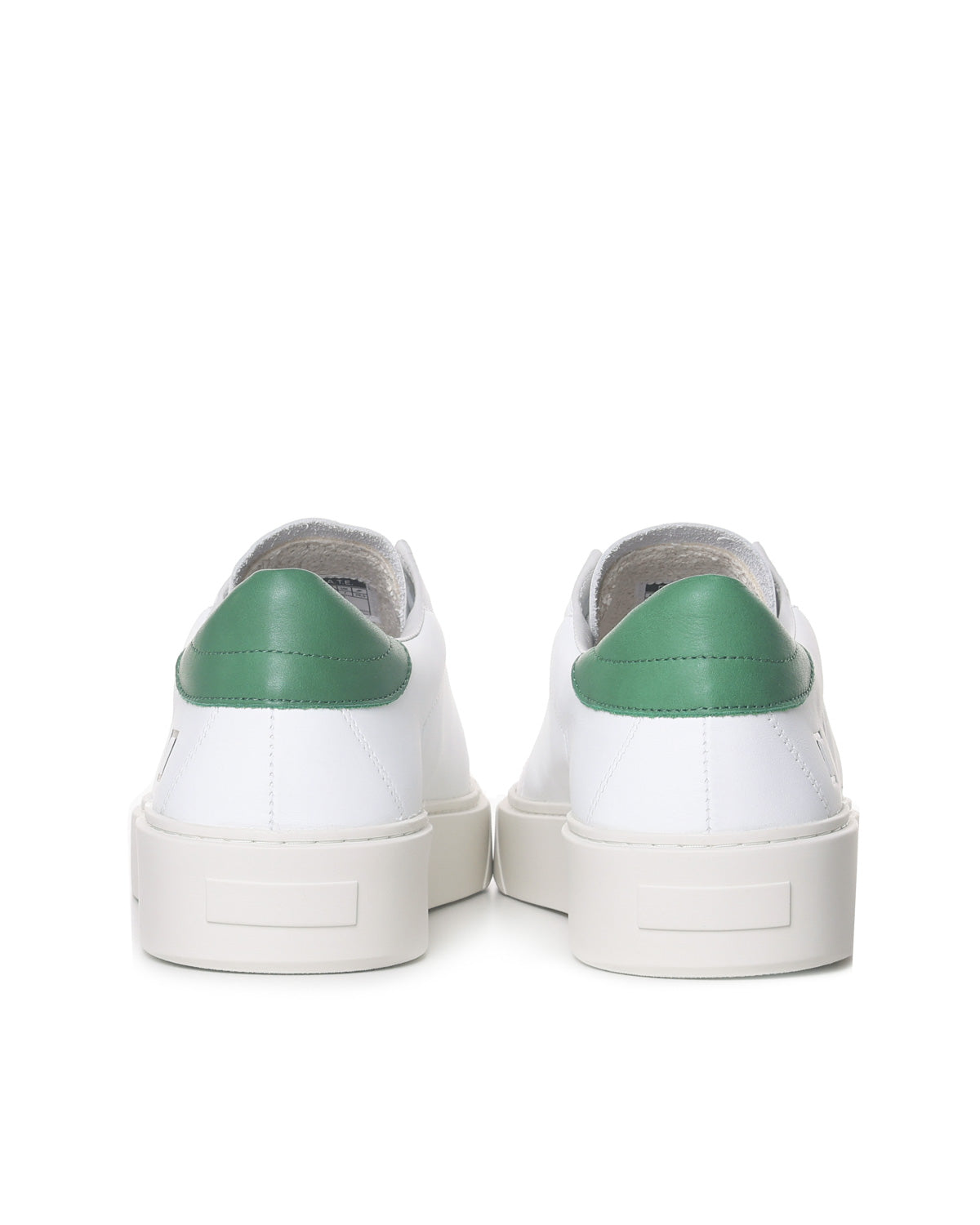 D.a.t.e. Sneakers White-green Leather