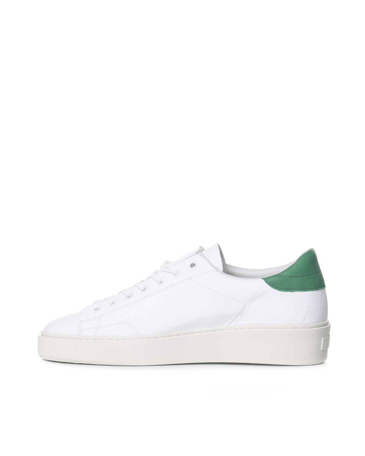 D.a.t.e. Sneakers White-green Leather