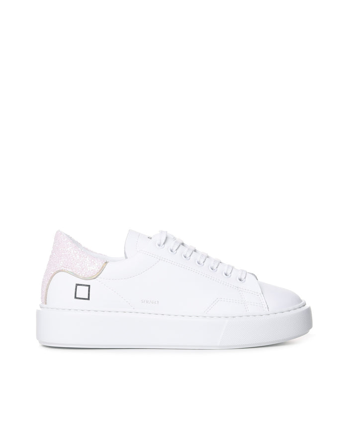 D.a.t.e. Sneakers White-pink Leather
