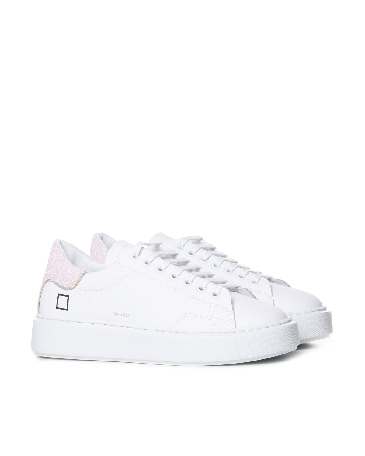 D.a.t.e. Sneakers White-pink Leather