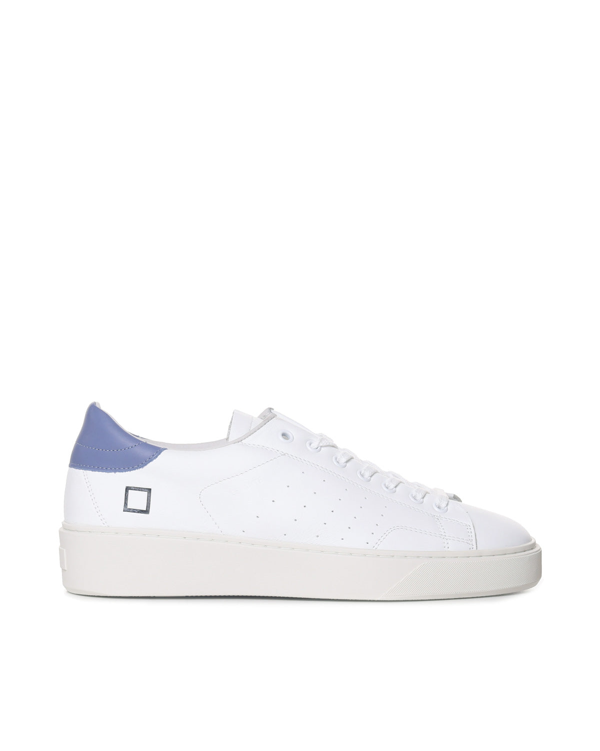 D.a.t.e. Sneakers White-blue Leather