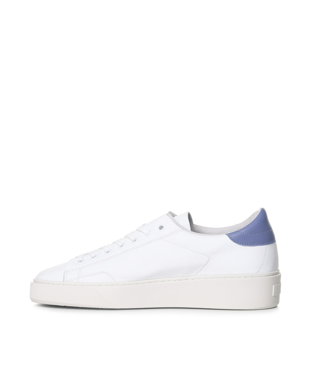 D.a.t.e. Sneakers White-blue Leather