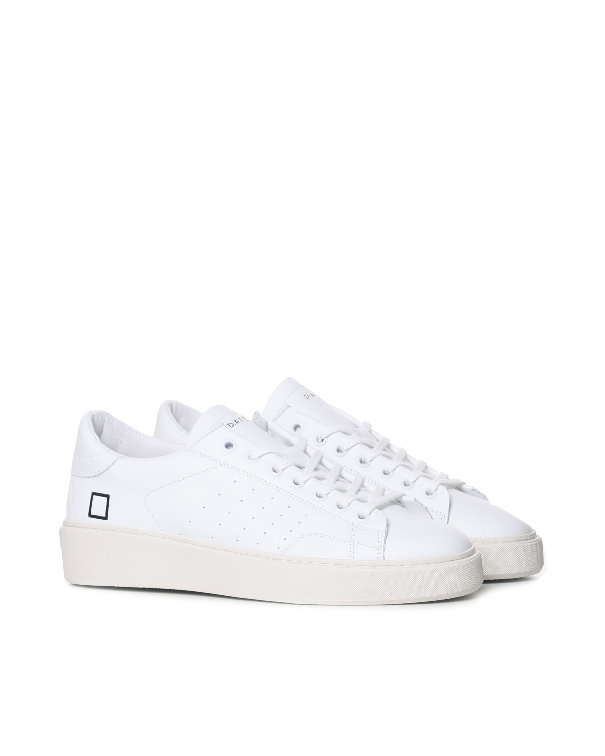 D.a.t.e. Sneakers White Leather