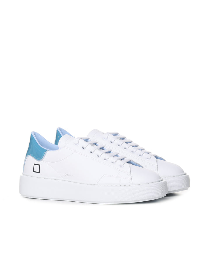 D.a.t.e. Sneakers White-sky Leather