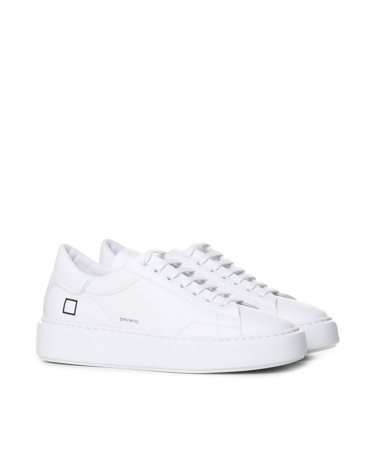 D.a.t.e. Sneakers White Leather