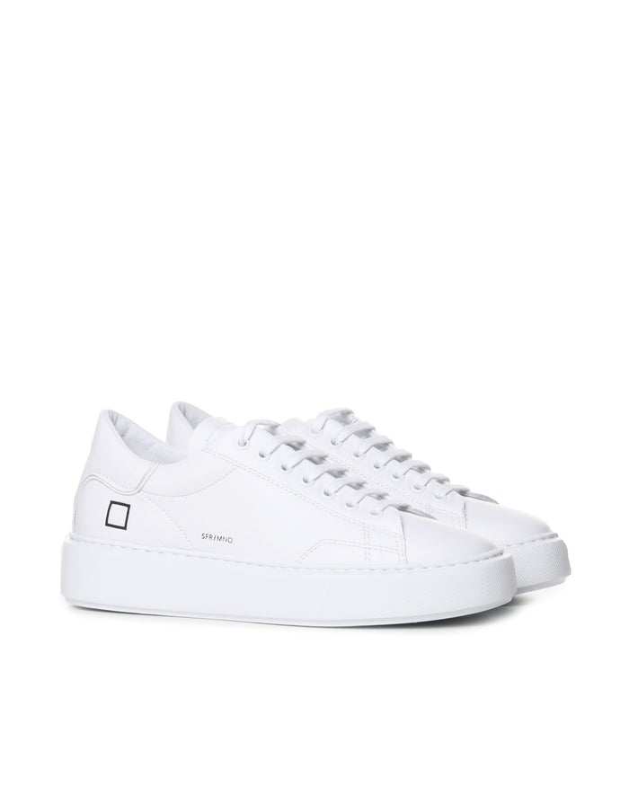 D.a.t.e. Sneakers White Leather