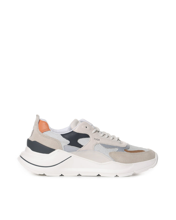 D.a.t.e. Sneakers Natural Sand Fabric