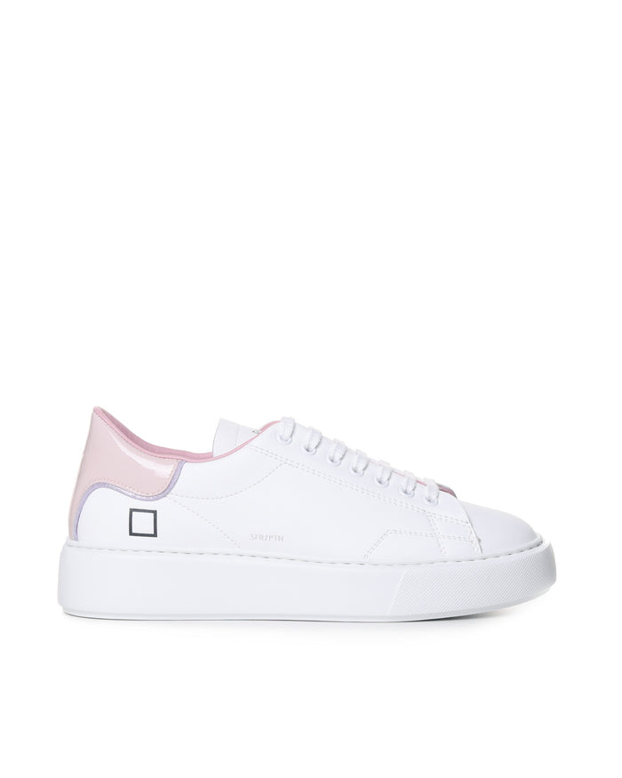 D.a.t.e. Sneakers White-pink Leather