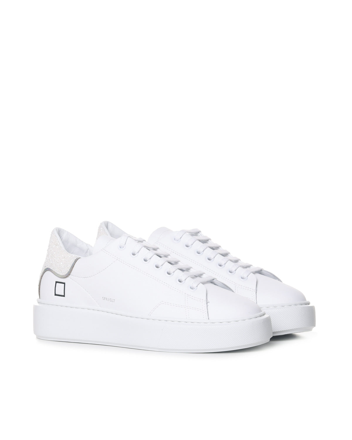 D.a.t.e. Sneakers White-ivory Leather