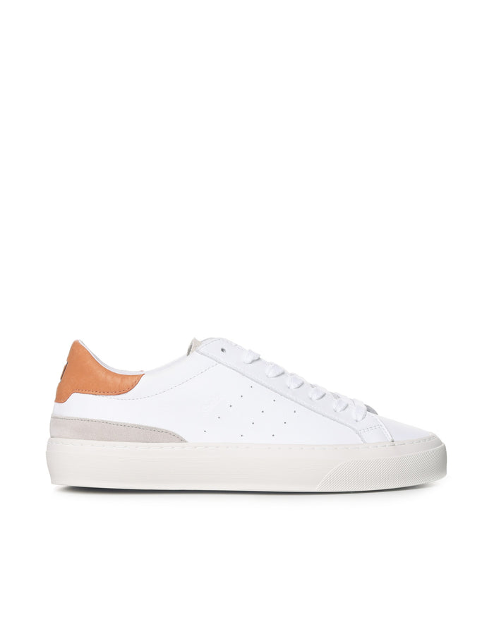 D.a.t.e. Sneakers White-orange Leather