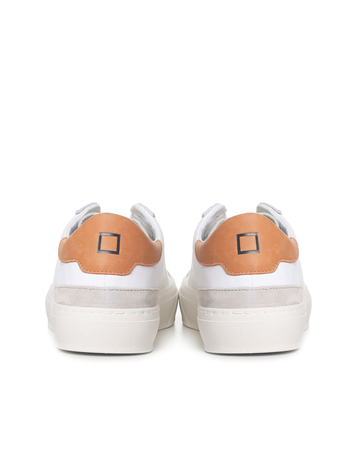 D.a.t.e. Sneakers White-orange Leather