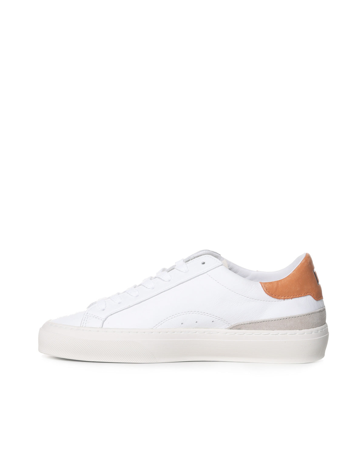 D.a.t.e. Sneakers White-orange Leather