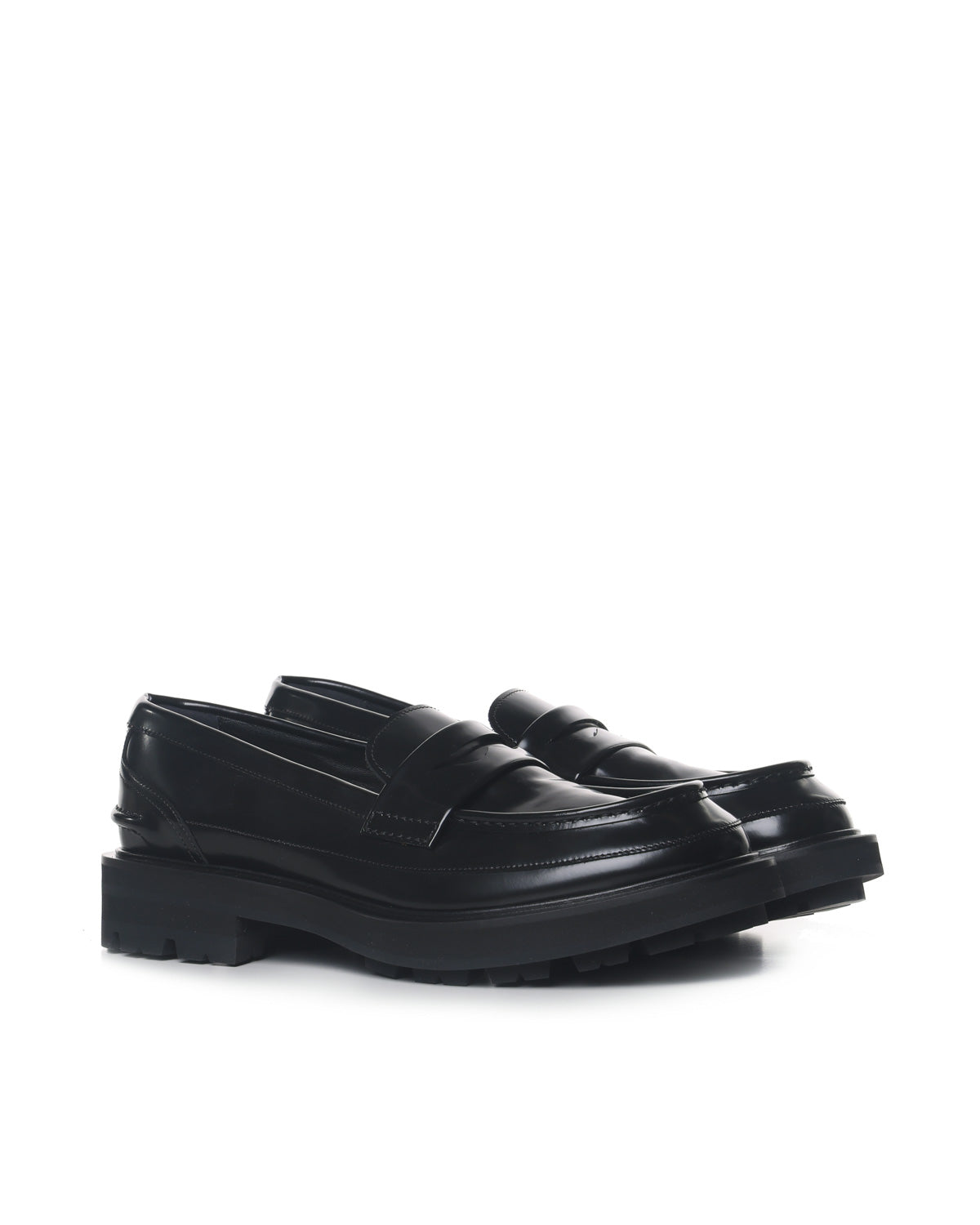 Alexander Mcqueen Flat Shoes Black Calfskin