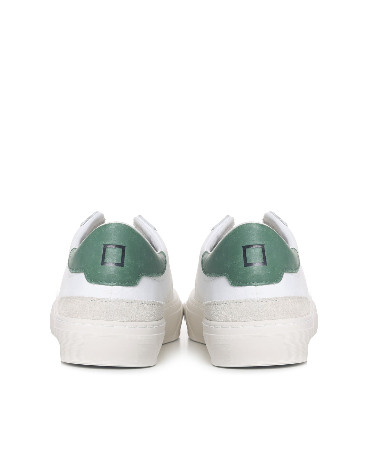 D.a.t.e. Sneakers White-green Leather