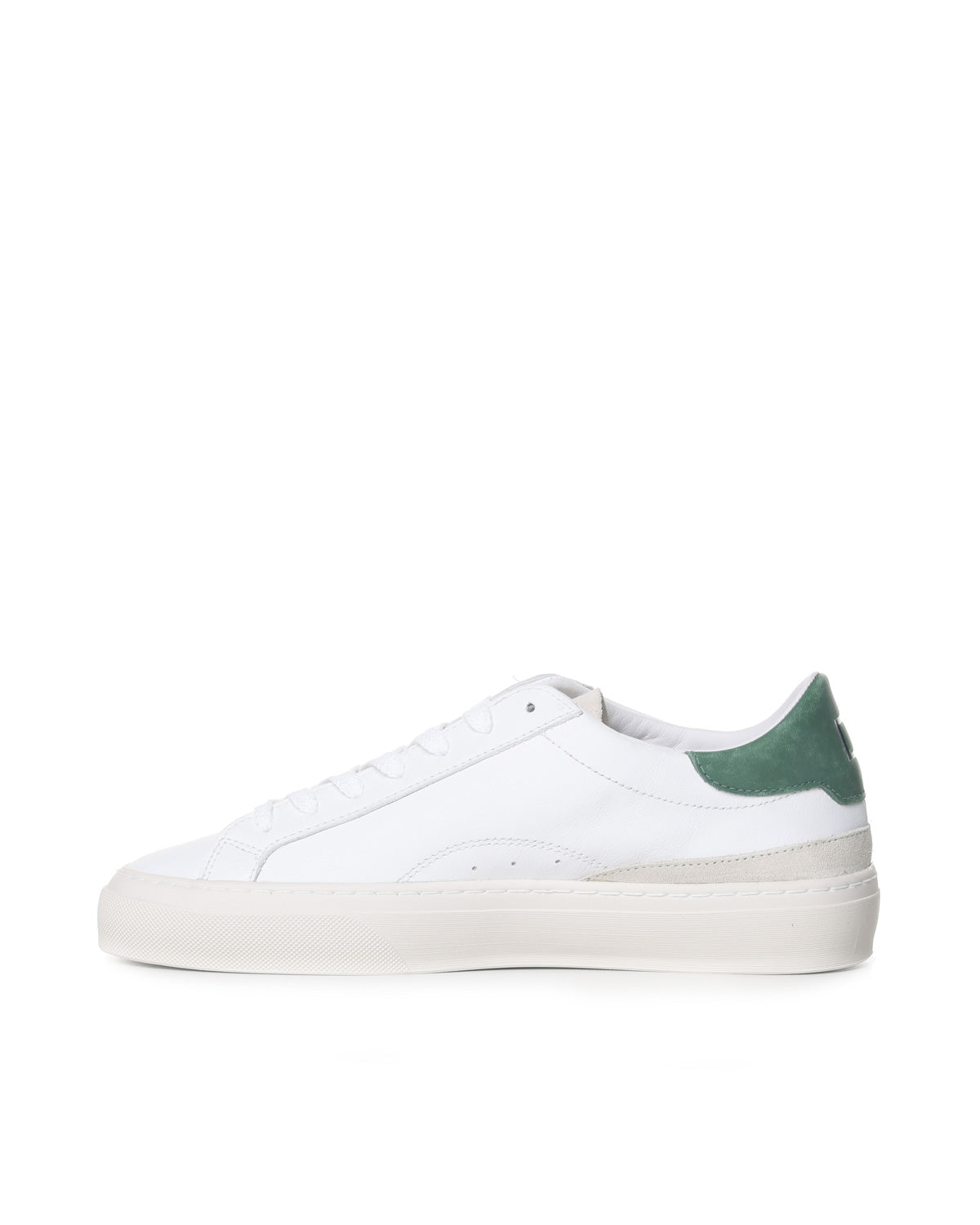 D.a.t.e. Sneakers White-green Leather