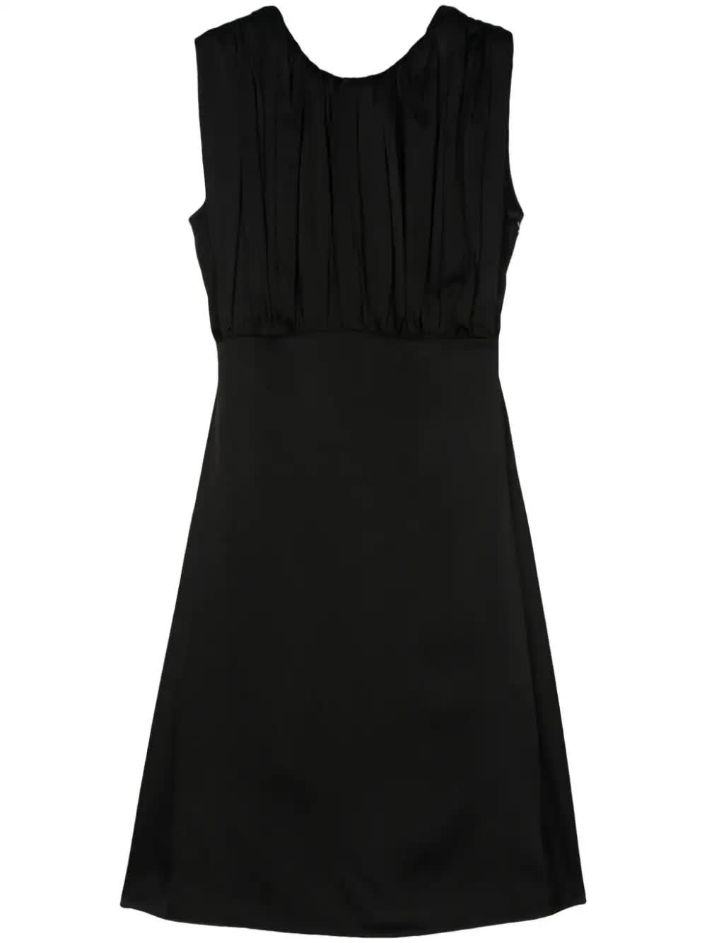 Vestito Black Acetate | Abito