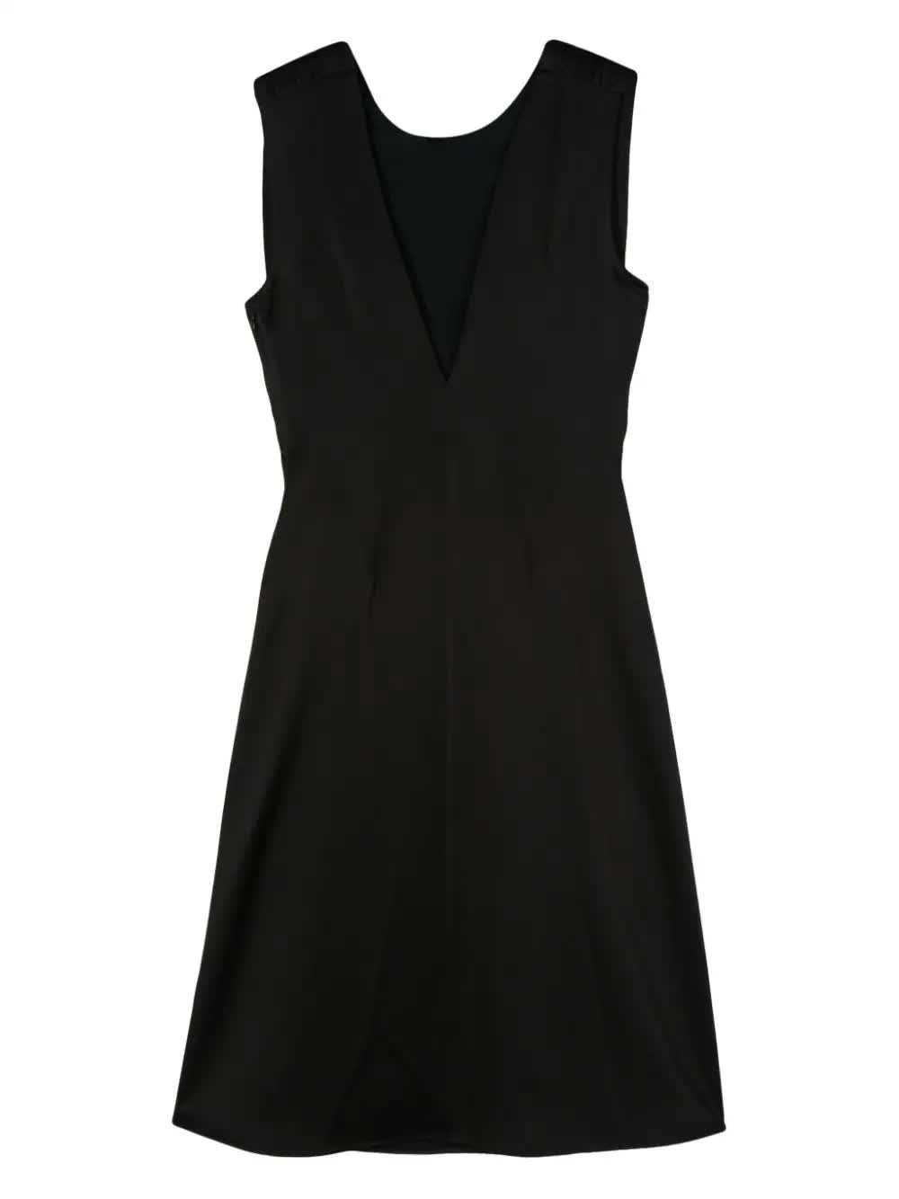 Vestito Black Acetate | Abito