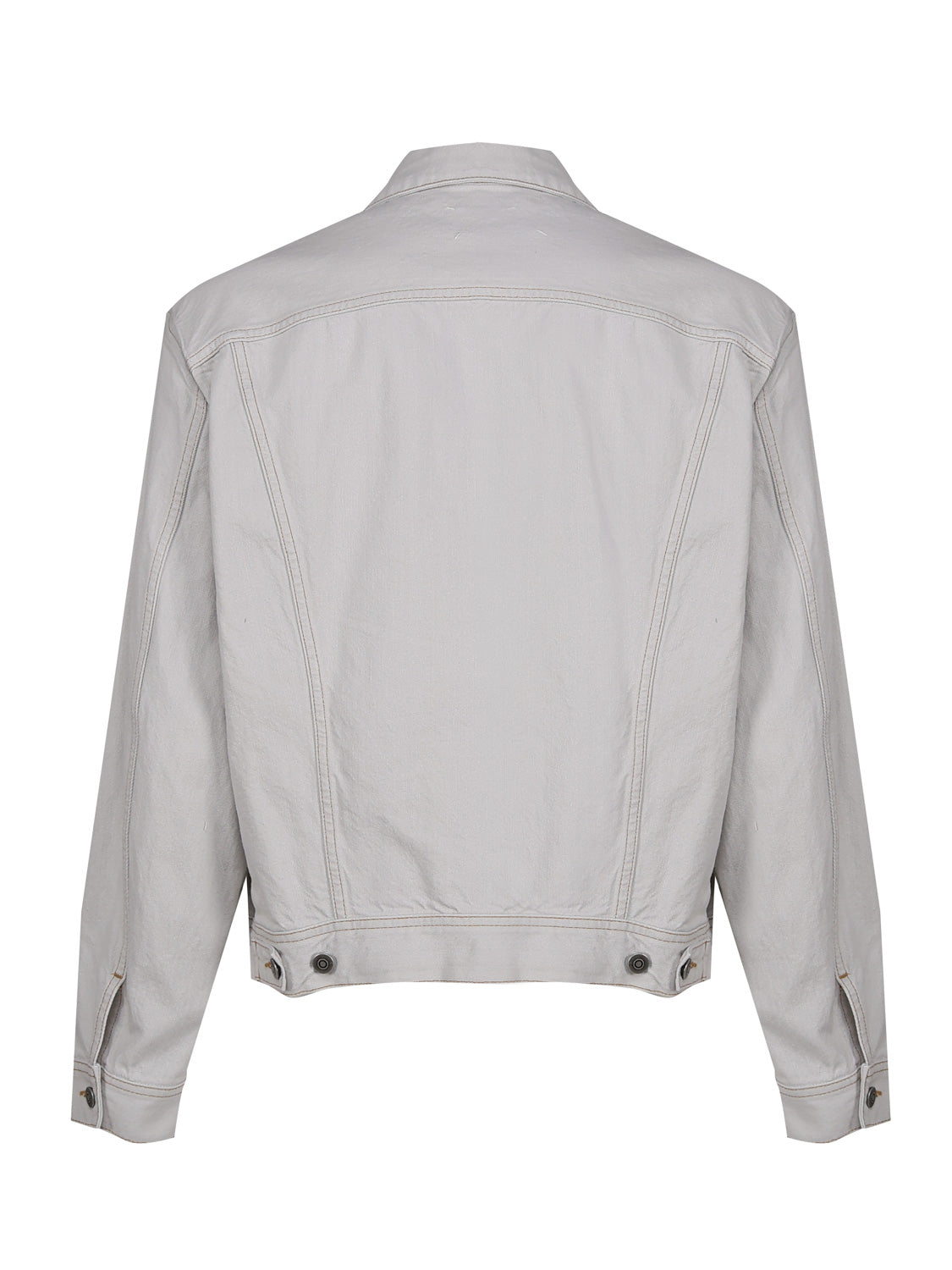 Maison Margiela Jackets Chalk White Cotton