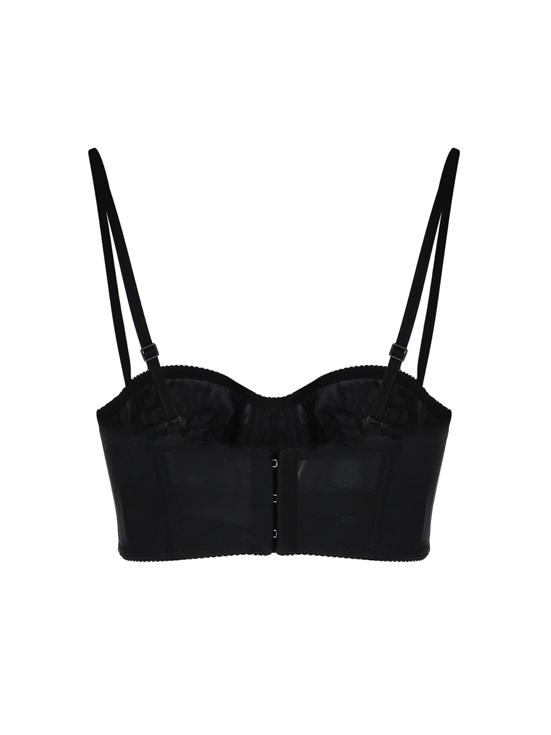 Dolce & Gabbana Top Black Polyamide Elastane