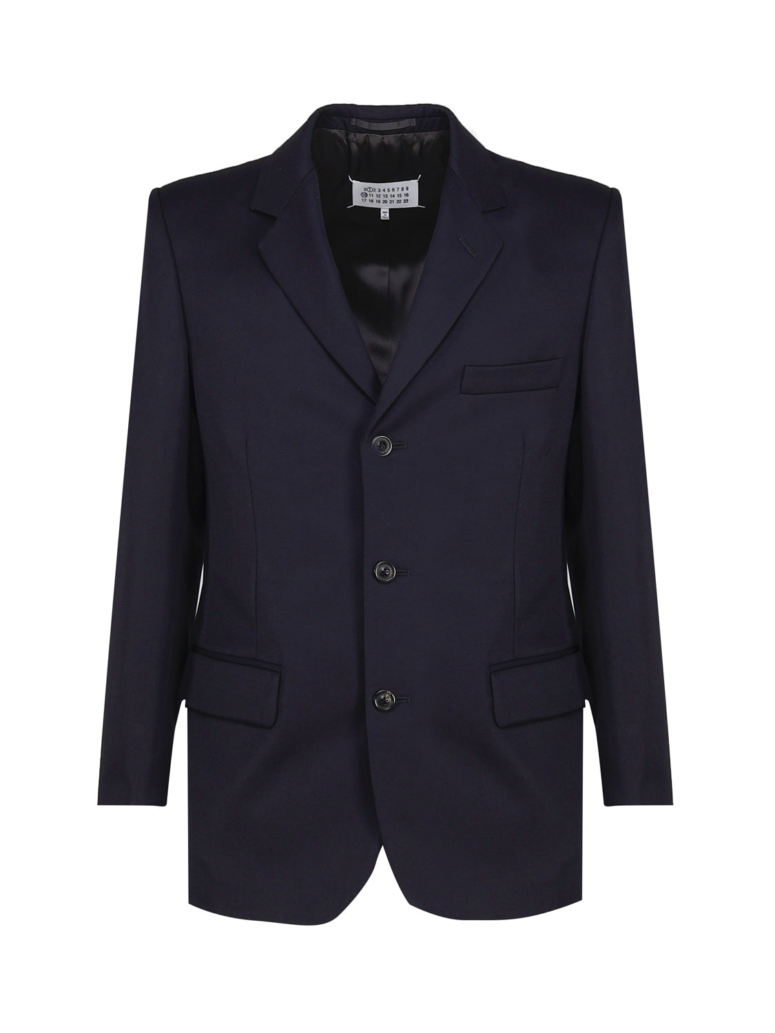 Maison Margiela Jackets Blue Wool