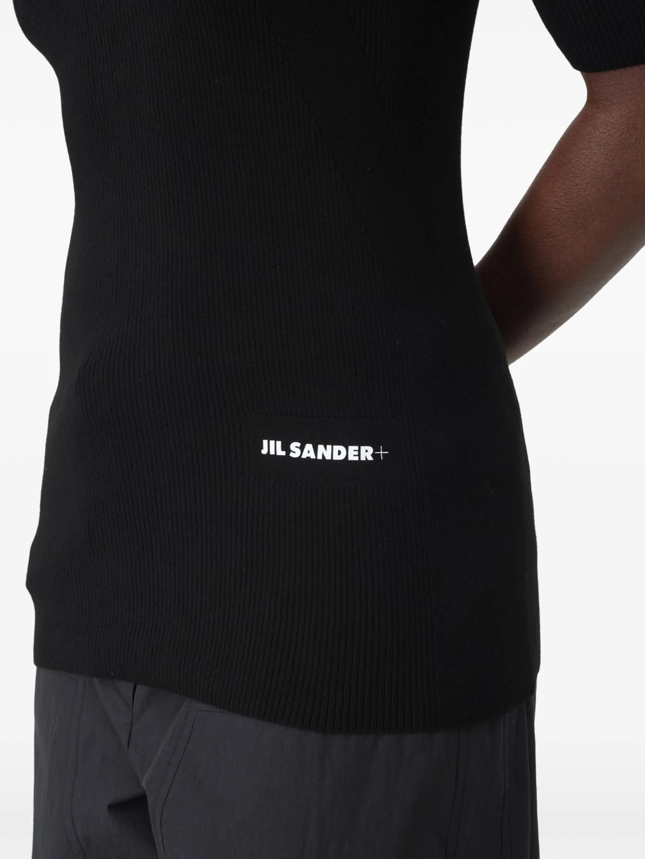 Sweater Black Cotton | Maglia