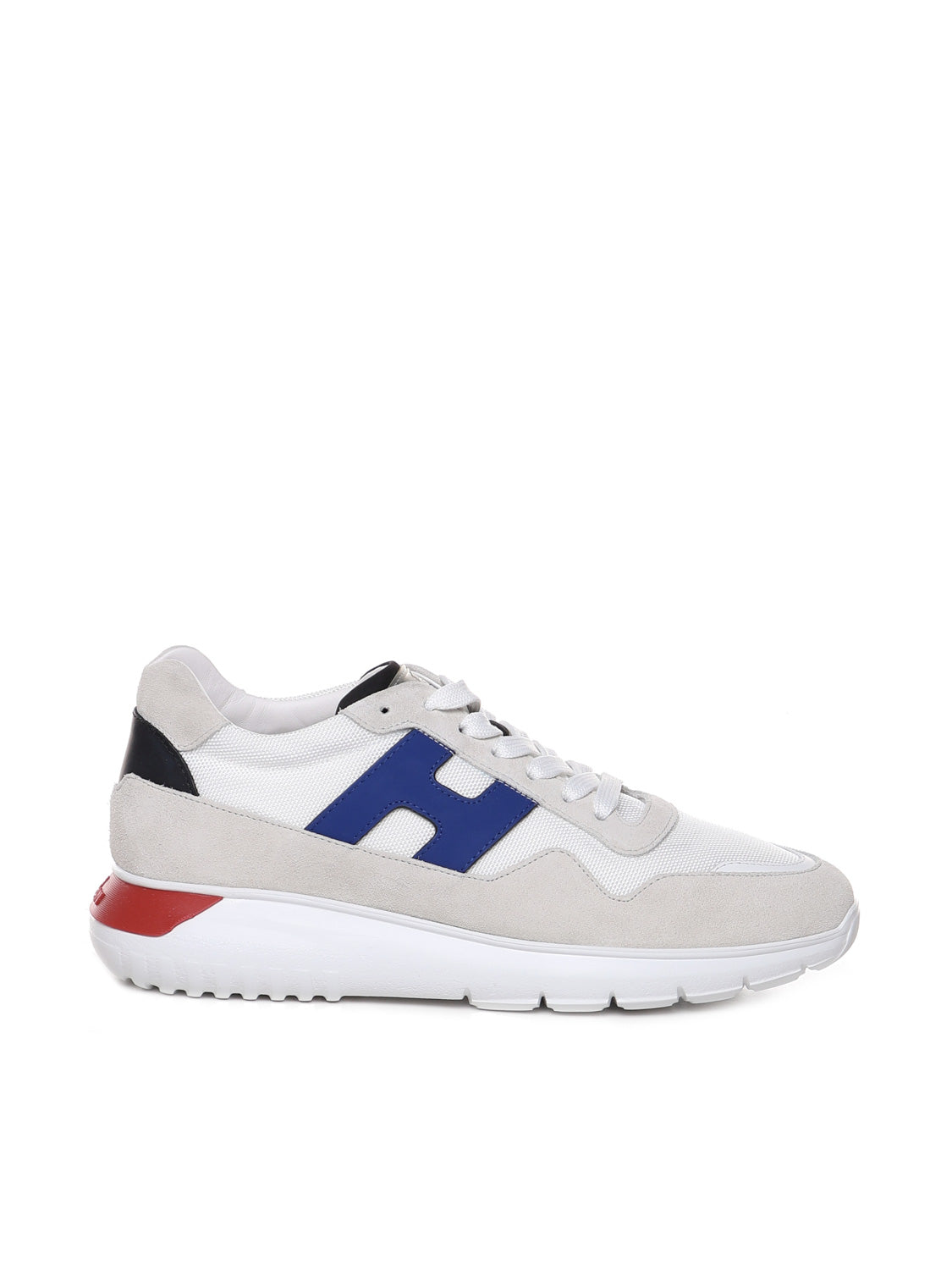 Hogan Sneakers Blue, White, Grey Suede Leather