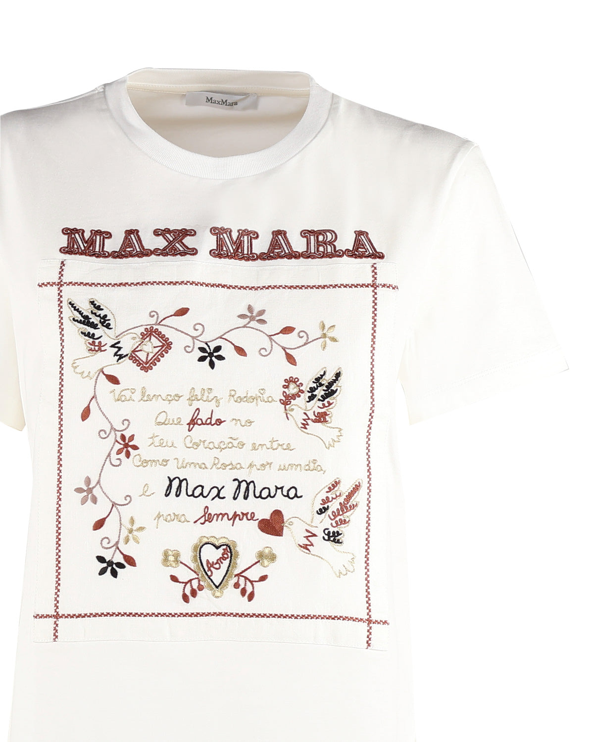 Max Mara Shirts White Cotton