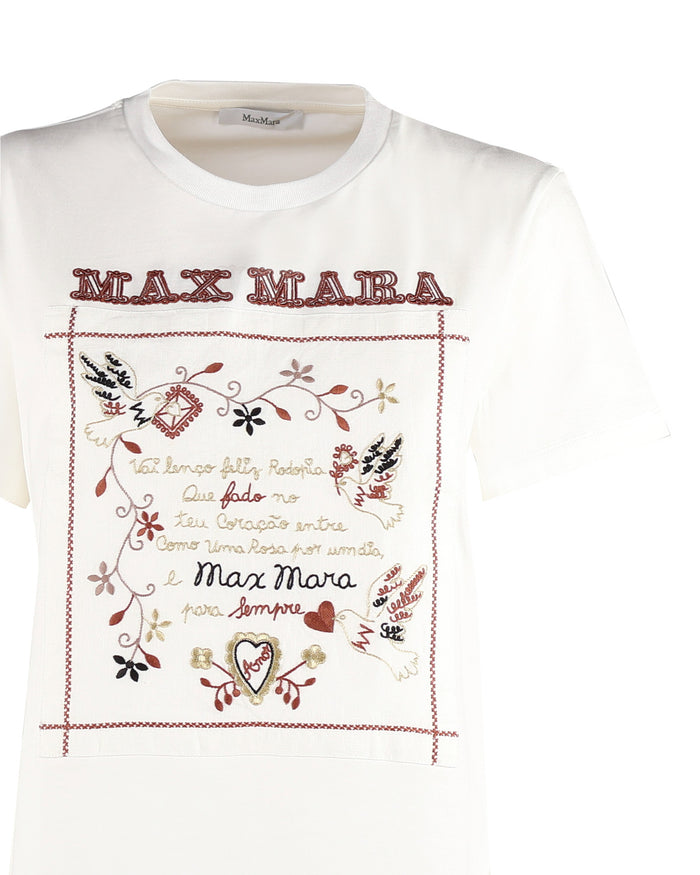 Max Mara Shirts White Cotton