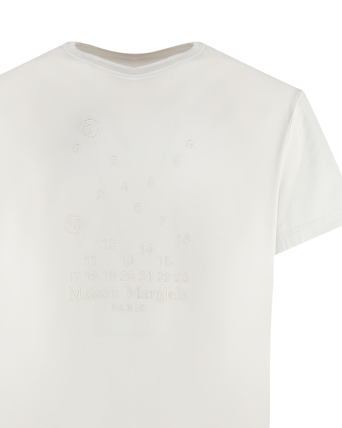 Maison Margiela T-Shirts And Polos Chalk Cotton